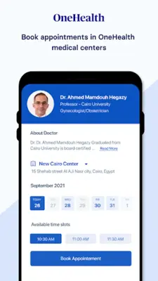 OneHealth android App screenshot 1